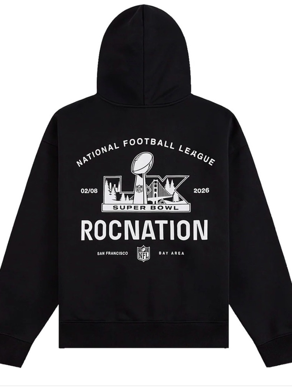 Roc Nation x Paper Planes x NFL Heavyweight 600 GSM Hoodie